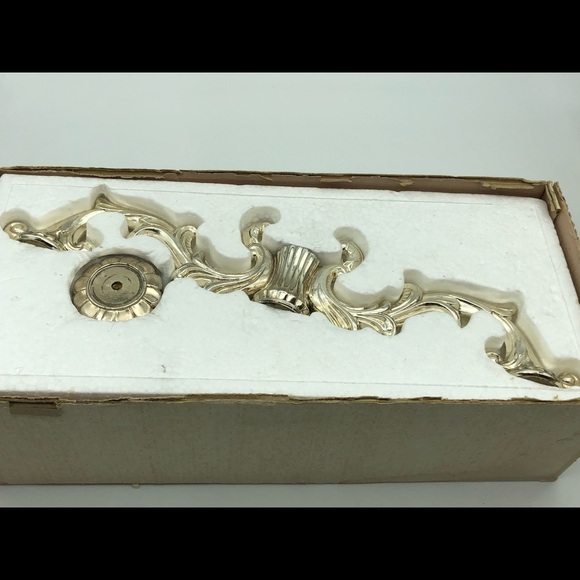 F.B. Rogers silver plated 3 light breakdown candelabra, original box